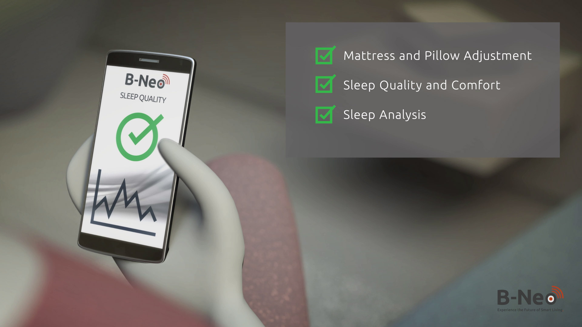 B-Neo consumer application sleep analysis